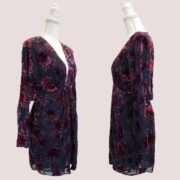 Rag & Bone Eloise Burnout Velvet Mini Dress - Picture 4 of 10